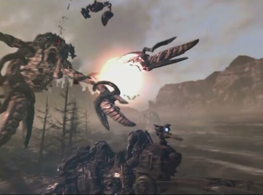 Gears of War 2 – Act 4: Take Down The Hydra On Way To Jacinto City Action Se piece Gameplay Sequence