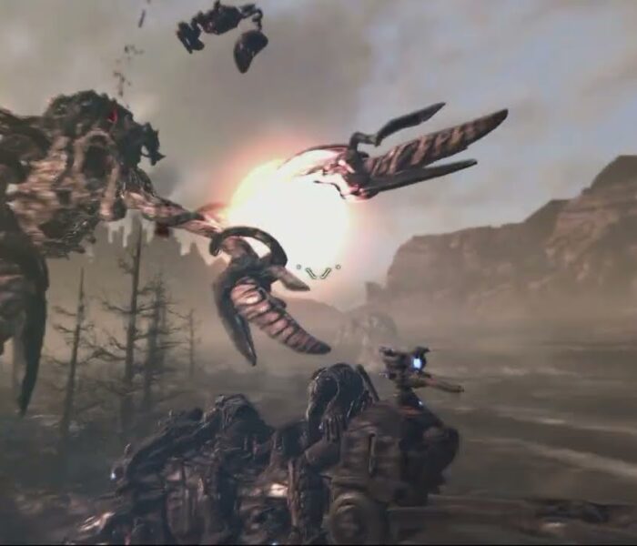 Gears of War 2 – Act 4: Take Down The Hydra On Way To Jacinto City Action Se piece Gameplay Sequence