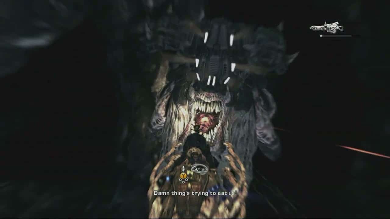 Gears of War 2 – Act 4: Talk with Gears Cutscene | Fend Off The Hydra While Cole Looks For An Exit
