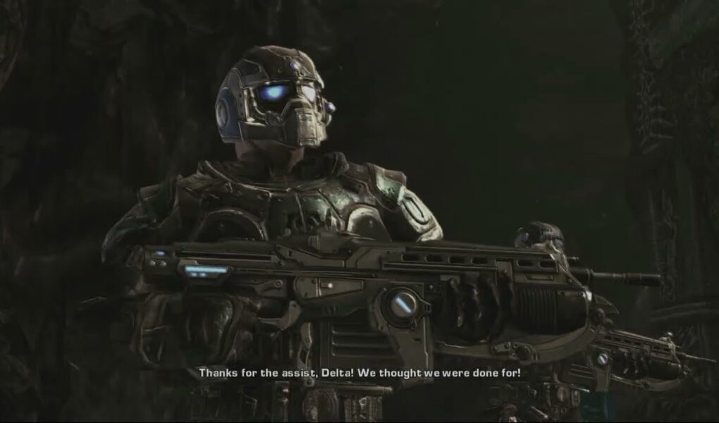 Gears of War 2 – Act 4: Escape The Nexus Hive On a Reaver | Defend Fellow Gears Gameplay
