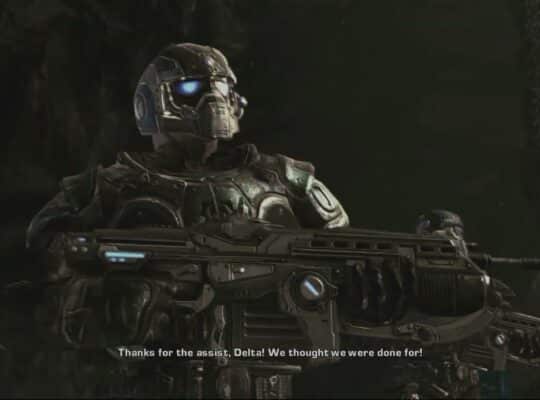 Gears of War 2 – Act 4: Escape The Nexus Hive On a Reaver | Defend Fellow Gears Gameplay
