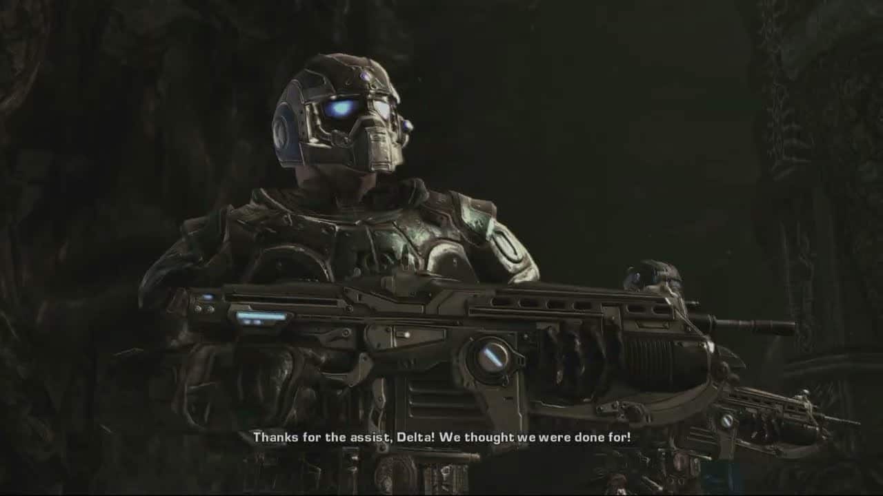 Gears of War 2 – Act 4: Escape The Nexus Hive On a Reaver | Defend Fellow Gears Gameplay