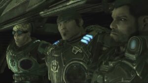 Gears of War 2 – Act 5: “I Think We Got Our Bomb” Brumak Goes Lambent Cutscene