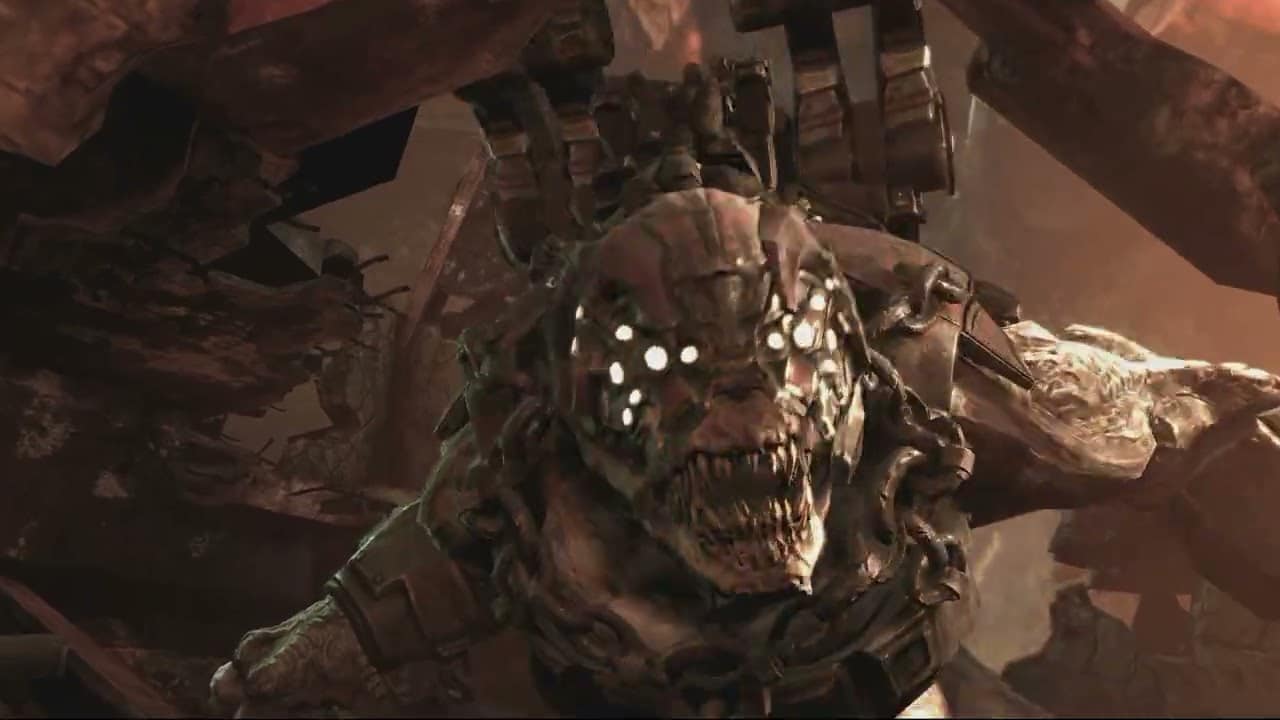 Gears of War 2 – Act 5: Marcus Fenix “Delta Here We Hijacked a Brumak” Cutscene