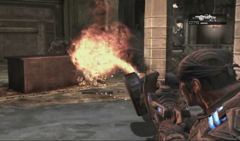 Gears of War 2 – Act 5: Head To The Sunken Area of The City | Reach Cooper Street Gameplay