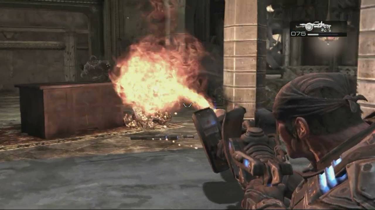 Gears of War 2 – Act 5: Head To The Sunken Area of The City | Reach Cooper Street Gameplay
