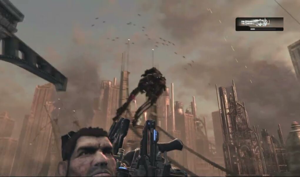 Gears of War 2 – Act 5: Support The Gears at The North Gate | Defend The Comm Sat Array Gameplay