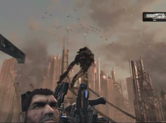 Gears of War 2 – Act 5: Support The Gears at The North Gate | Defend The Comm Sat Array Gameplay