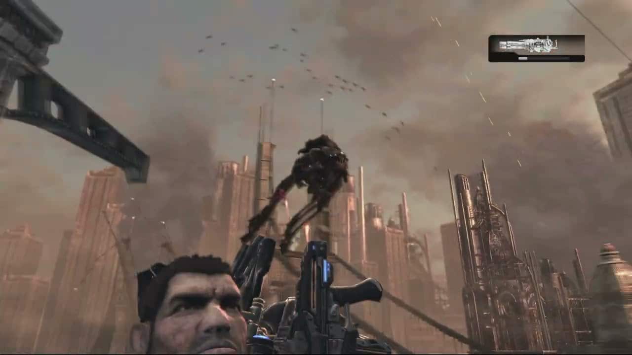 Gears of War 2 – Act 5: Support The Gears at The North Gate | Defend The Comm Sat Array Gameplay
