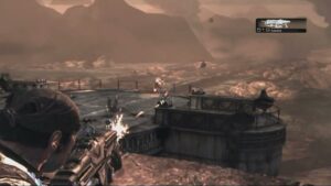 Gears of War 2 – Act 5: Clear The Landing Platform of Enemy Forces | Move To The West Gate Gameplay