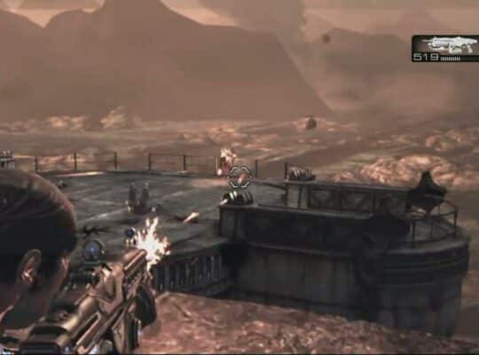 Gears of War 2 – Act 5: Clear The Landing Platform of Enemy Forces | Move To The West Gate Gameplay