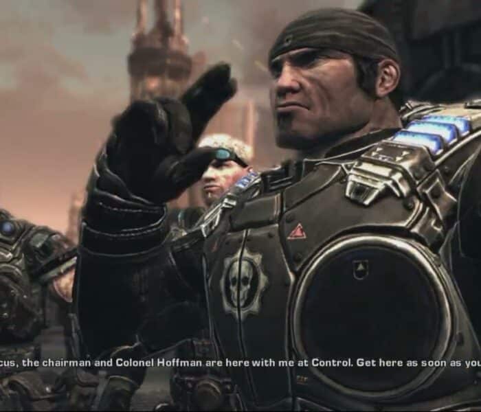 Gears of War 2 – Act 5: “Delta Squad Coming In” Jacinto Arrival | Hoffman, Anya & Prescott Cutscene