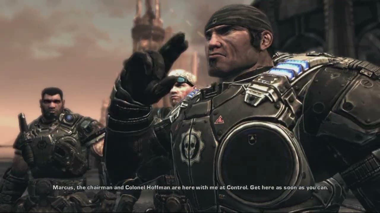 Gears of War 2 – Act 5: “Delta Squad Coming In” Jacinto Arrival | Hoffman, Anya & Prescott Cutscene