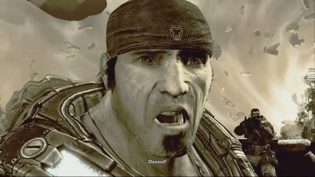 Gears of War 3 – Act 1 Troubled Past: Anya Frees Marcus Cutscene | Defend Stairs Until Help Arrives