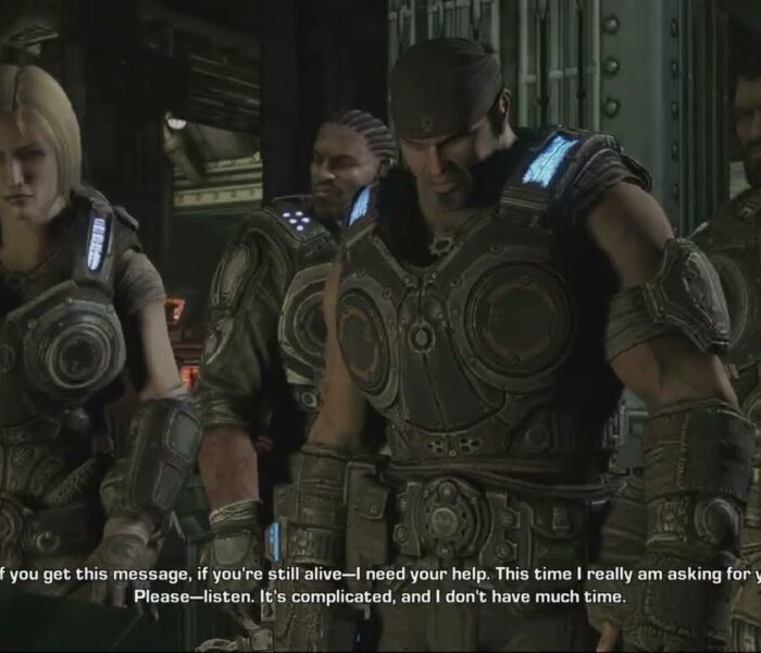 Gears of War 3 – Act 1: Adam Fenix “Solution To Lambent Problem” Message | Marcus Fenix Cutscene
