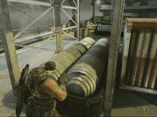 Gears of War 3 – Act 1: Head To CIC: Slay Lambent Drones In The Garden with Anya, Jace and Dom