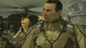 Gears of War 3 – Act 1: Chairman Prescott “Sergeant Fenix You’ll Want To See This” Cutscene