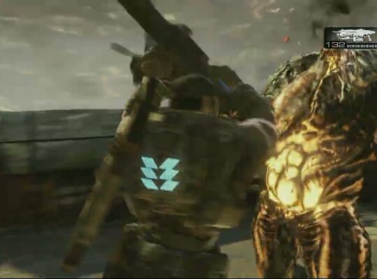 Gears of War 3 – Act 1: Secure The Deck | Raise The Lift | Slay Lambent Polyp and Lambent Drones