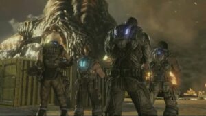 Gears of War 3 – Act 1: Open Irrigation Valves 3/3 | Use Silverback Exosuits | Defeat The Leviathan