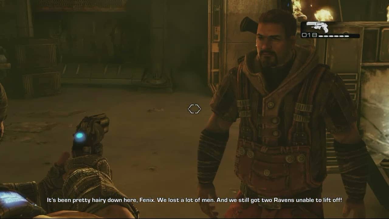 Gears of War 3 – Act 1: Get To The Chopper Activate The Lifts 2/2 | Talk To Jerry | Leviathan Attack