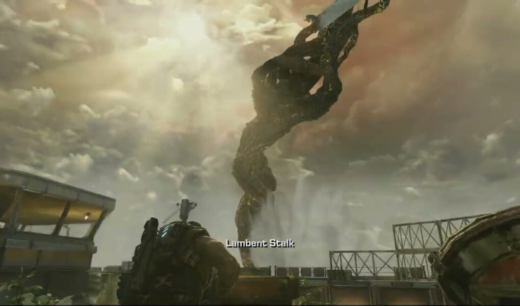 Gears of War 3 – Act 1: Reach Chairman Prescott | Put Out The Fires | Deck Lambent Fight Gameplay