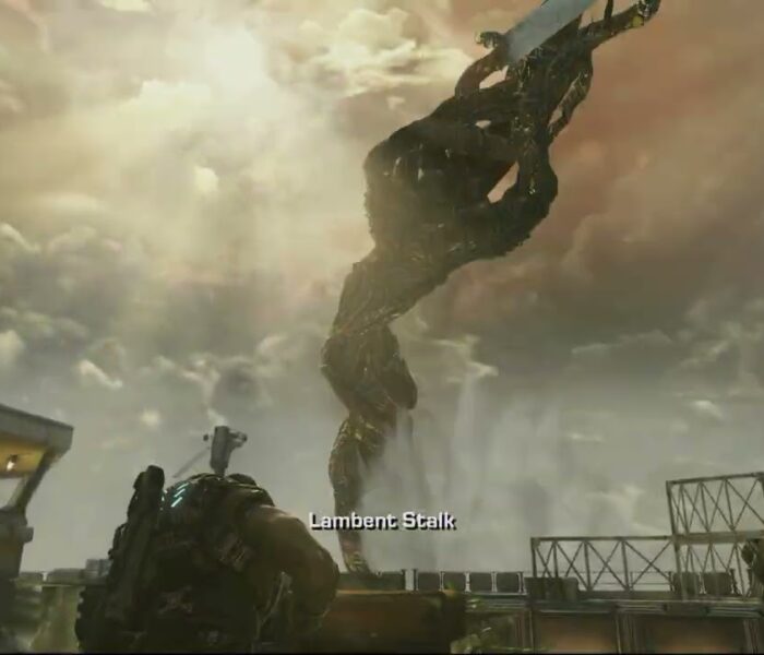Gears of War 3 – Act 1: Reach Chairman Prescott | Put Out The Fires | Deck Lambent Fight Gameplay