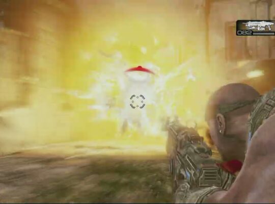 Gears of War 3 – Act 1: Find Shopping Center: Clear Parking Lot of Lambent Locust Gameplay