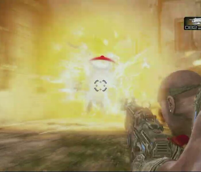 Gears of War 3 – Act 1: Find Shopping Center: Clear Parking Lot of Lambent Locust Gameplay