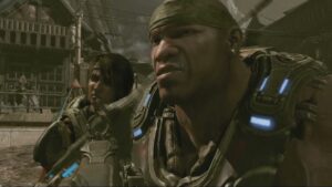 Gears of War 3 – Act 1: Playground Banter | Cole “That’s a New World Record In Ugly” Drudge Cutscene