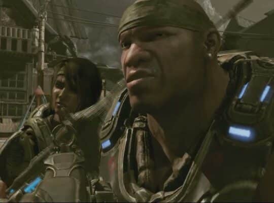 Gears of War 3 – Act 1: Playground Banter | Cole “That’s a New World Record In Ugly” Drudge Cutscene