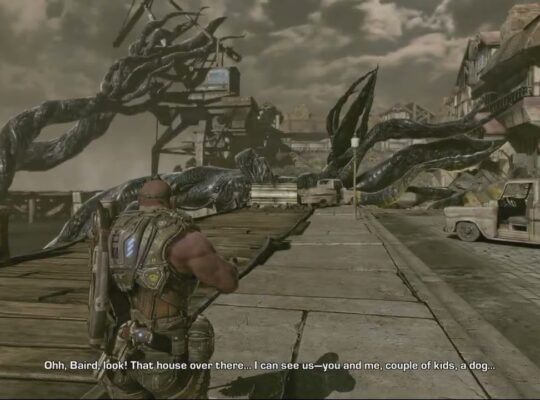 Gears of War 3 – Act 1: Search For Survivors: Samantha Byrne and Baird Argue Like Married Couple