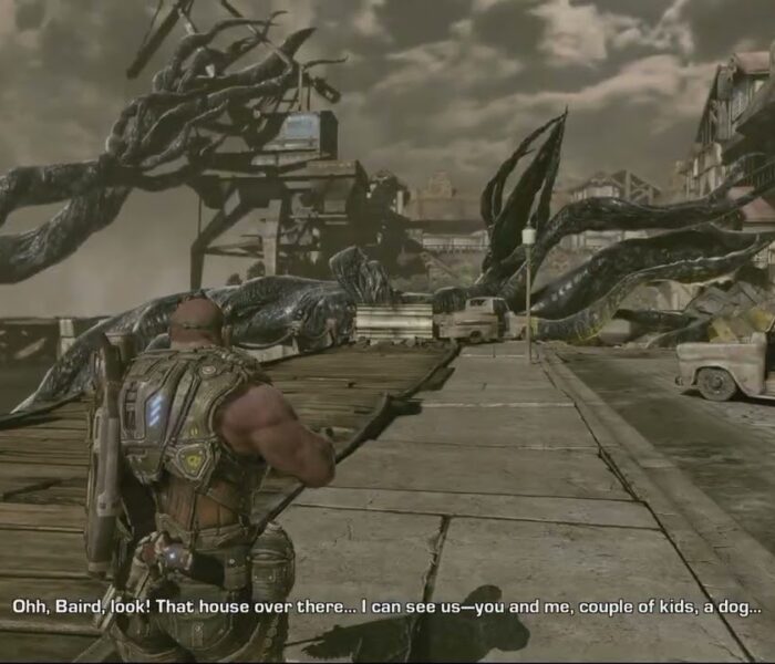 Gears of War 3 – Act 1: Search For Survivors: Samantha Byrne and Baird Argue Like Married Couple