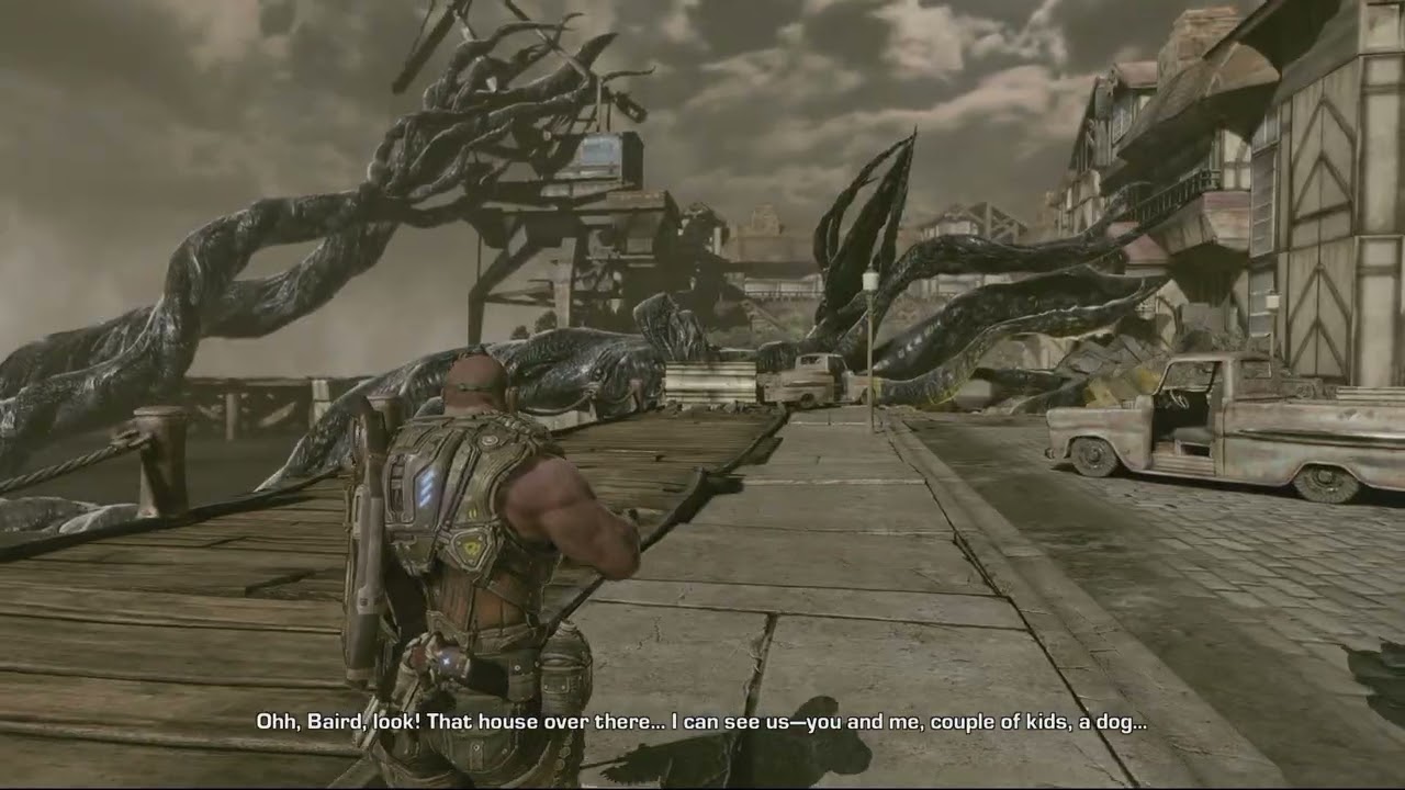 Gears of War 3 – Act 1: Search For Survivors: Samantha Byrne and Baird Argue Like Married Couple
