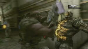 Gears of War 3 – Act 1: Search For Supplies: Use The Loader To Carry Supplies | Slay Lambent Locust