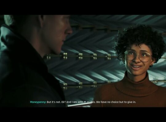 007 First Light – Man of The Hour: Walk with Moneypenny To THEIA “Hyperion” Chat “Sorry Moneypenny”