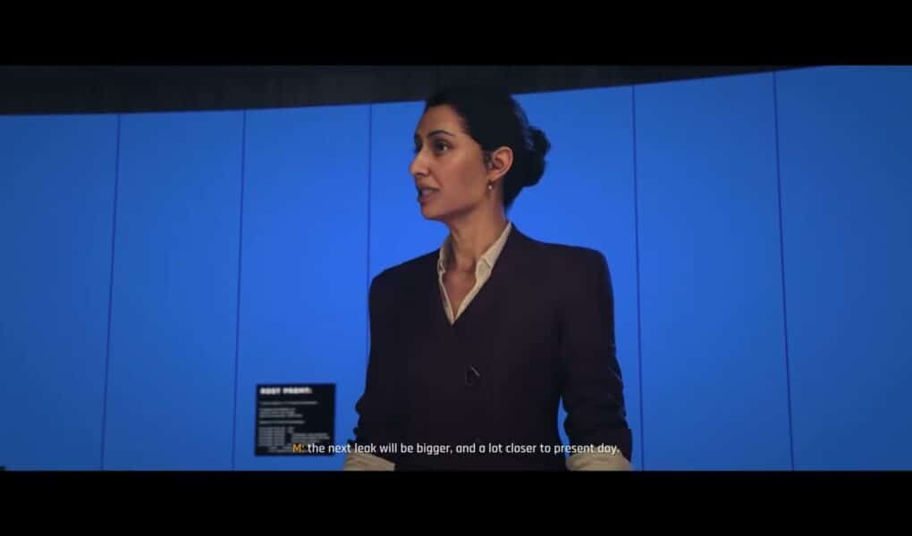 007 First Light – Man of The Hour: M Makes Speech To MI6 “Time To Stand Down” Cutscene | James Bond
