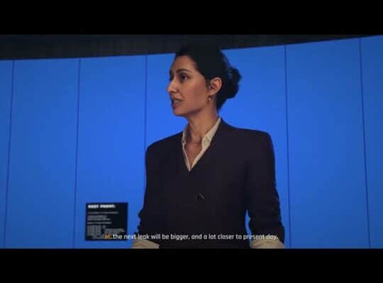 007 First Light – Man of The Hour: M Makes Speech To MI6 “Time To Stand Down” Cutscene | James Bond