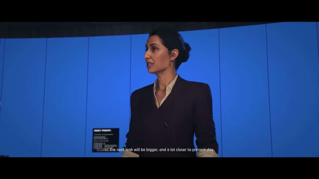 007 First Light – Man of The Hour: M Makes Speech To MI6 “Time To Stand Down” Cutscene | James Bond