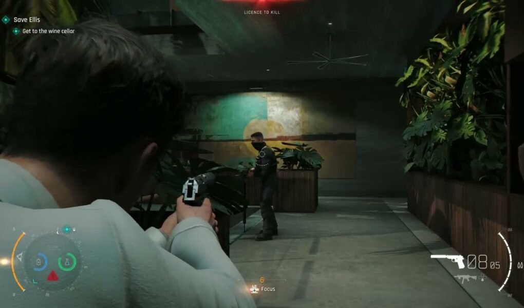 007 First Light – Time To Die: Save Ellis White | Shortcut To Wine Cellar | Silenced Pistol Gameplay