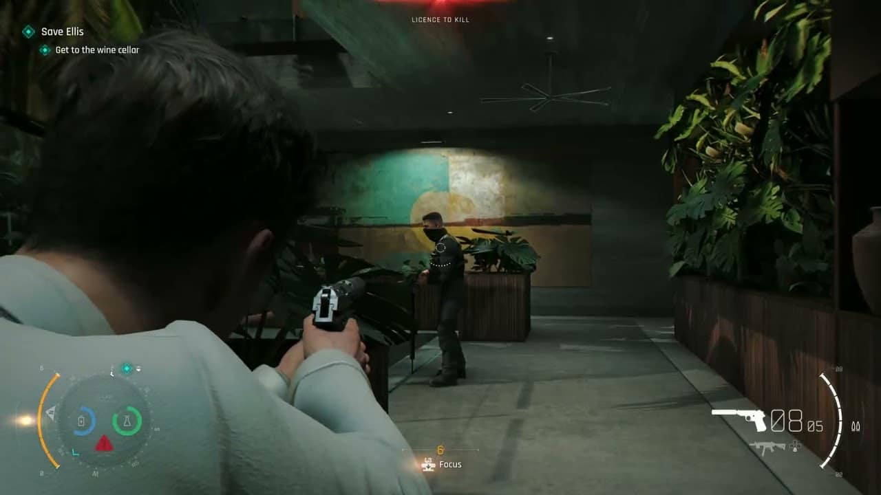 007 First Light – Time To Die: Save Ellis White | Shortcut To Wine Cellar | Silenced Pistol Gameplay