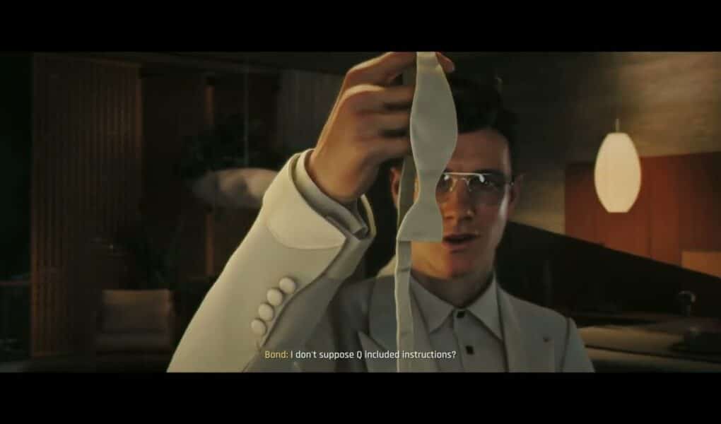 007 First Light – Time To Die: Suit Up: Q Teaches James Bond How To Tie a Bowtie | QTE Sequence