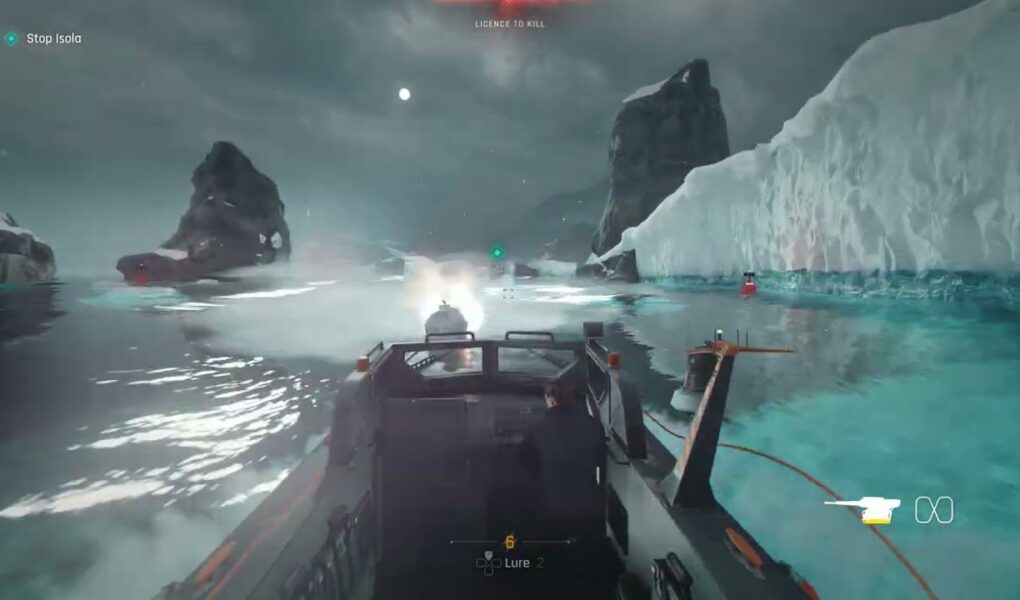 007 First Light – Wave of The Future: Stop Isola On Foot Chase | Boat Action Set piece Gameplay