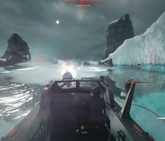 007 First Light – Wave of The Future: Stop Isola On Foot Chase | Boat Action Set piece Gameplay