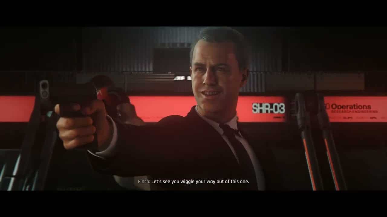 007 First Light – Wave of The Future: Access The Command Center: Roger Finch, Isola Cutscene