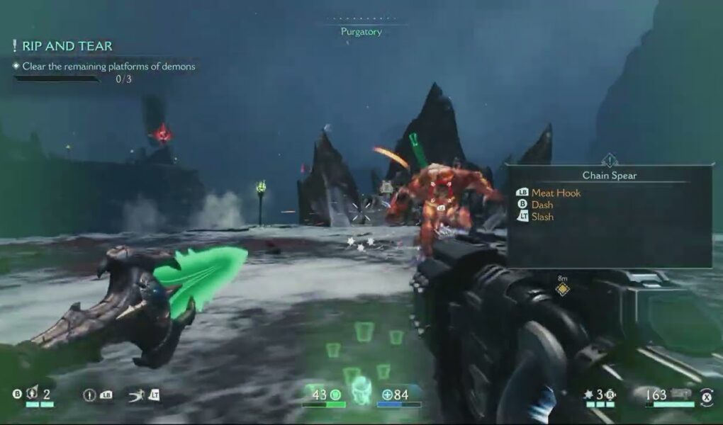 Doom: The Dark Ages Revelations – Rip And Tear: Purgatory: Chain Spear Slash, Dash, Parry Tutorials