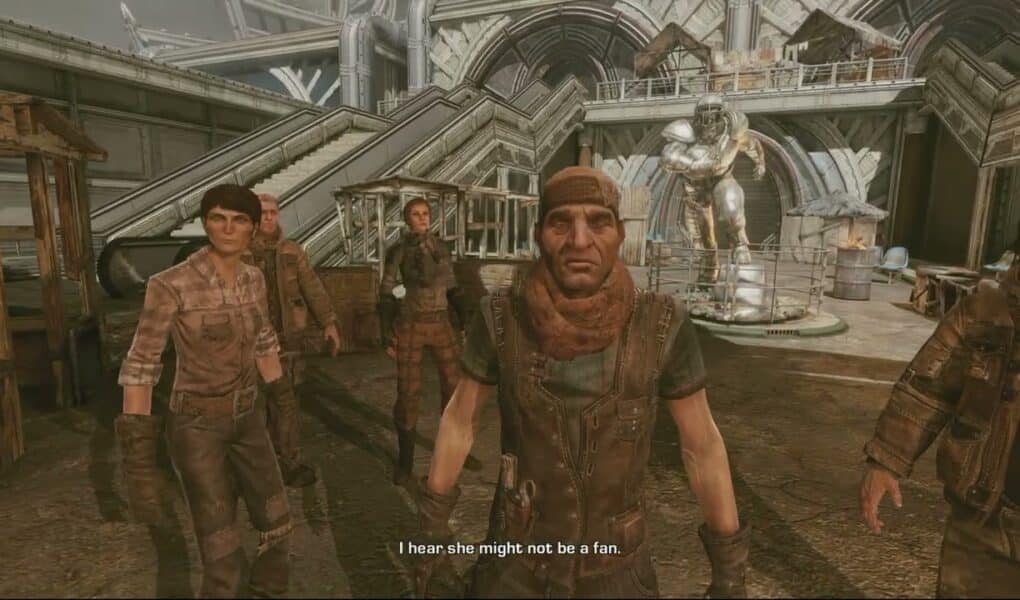 Gears of War 3 – Act 1 Chapter 5 MVP: Cougar’s Stadium: Cole Train Talks with Fans “It’s Whooo!”