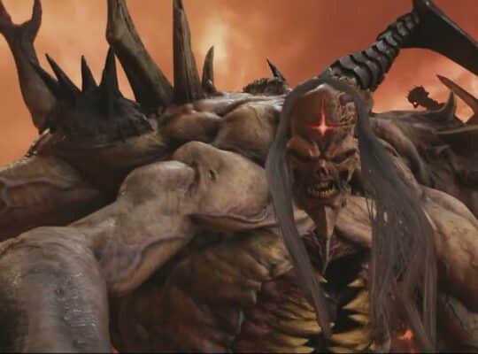 Doom: The Dark Ages Revelations – Proving Grounds: The Henchman Destroys The Slayer Fight & Cutscene