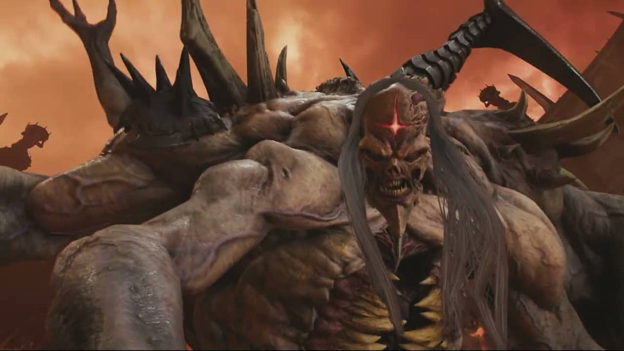 Doom: The Dark Ages Revelations – Proving Grounds: The Henchman Destroys The Slayer Fight & Cutscene