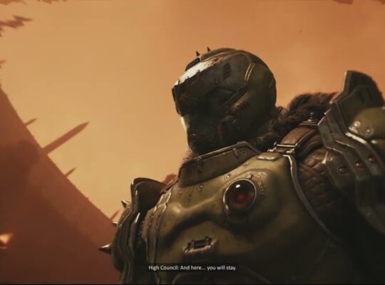 Doom: The Dark Ages Revelations – Proving Grounds: Slayer Confronts The Council | Henchman Cutscene