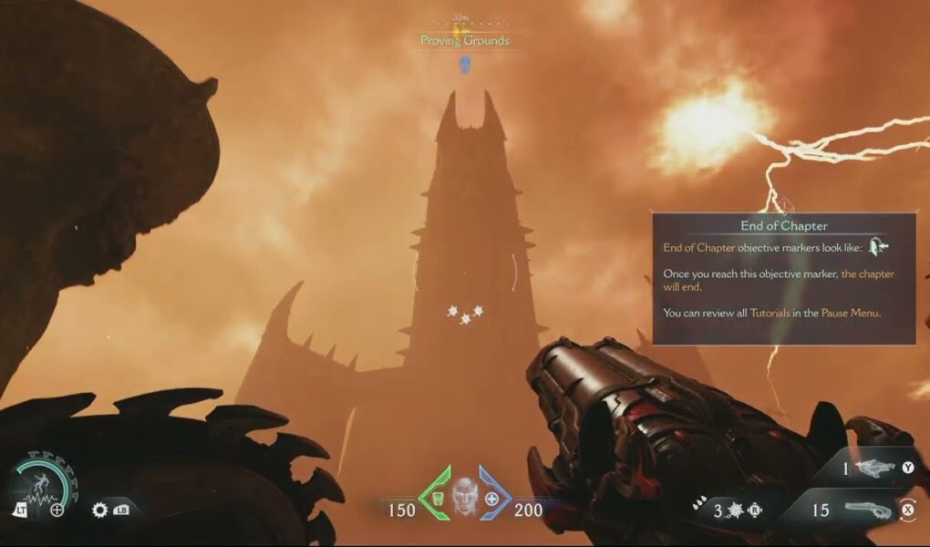 Doom: The Dark Ages Revelations – Proving Grounds: End of Chapter – Message | Council Chamber Codex
